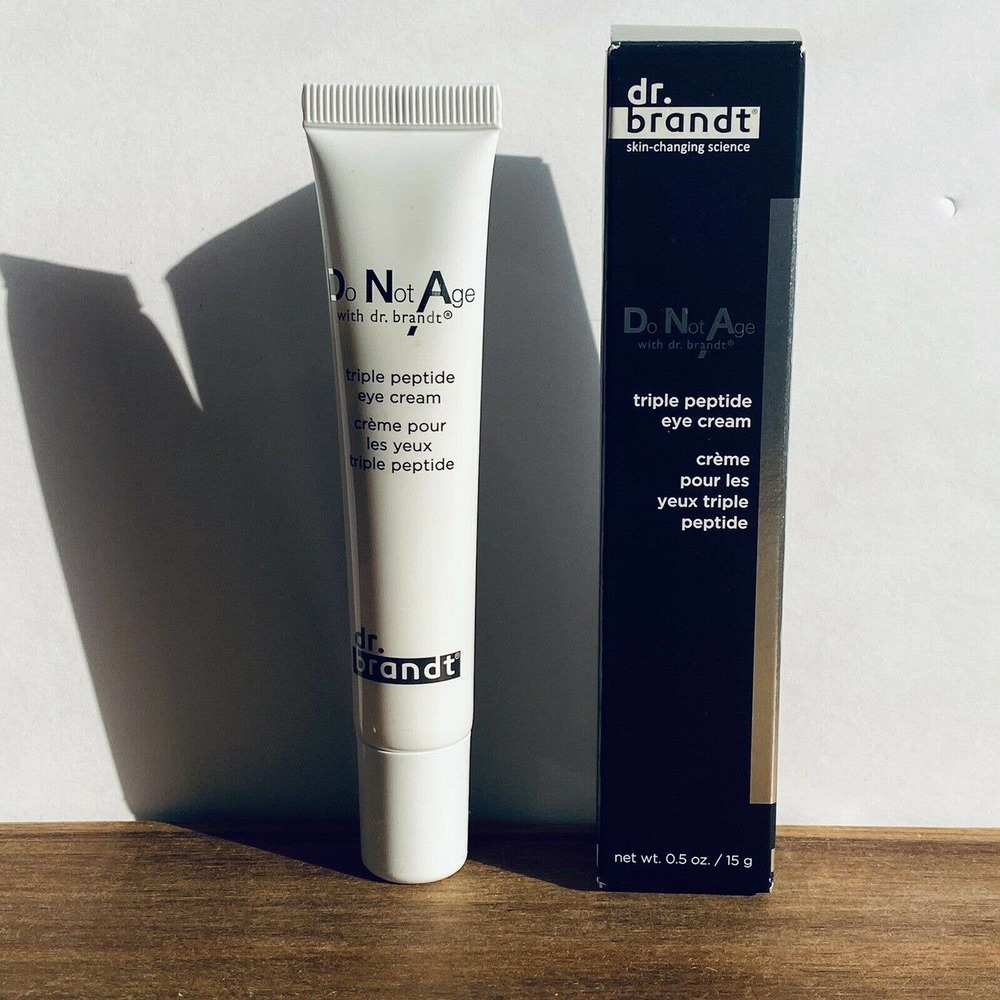DR. BRANDT SKINCARE - Do Not Age DNA Anti-aging Triple Peptide Eye Cream - 0.5oz